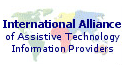 Logo International Alliance of Assistive Technology Information Providers. Link auf die Seite der Partner