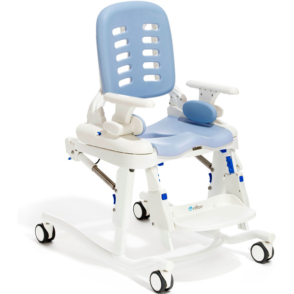 3. Rifton HTS Sitzeinheit mit fahrbarem Untergestell