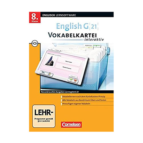English G 21 - Vokabelkarteien interaktiv, Band 4