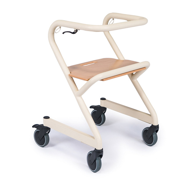 2. Wohnraumrollator elfenbeinweiß