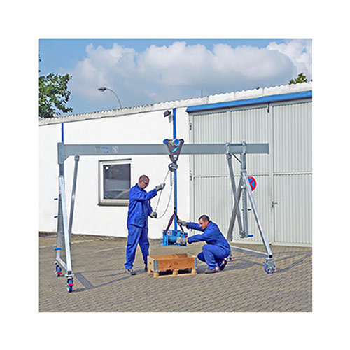 2. Aluminium-Schnellbau-Portalkran