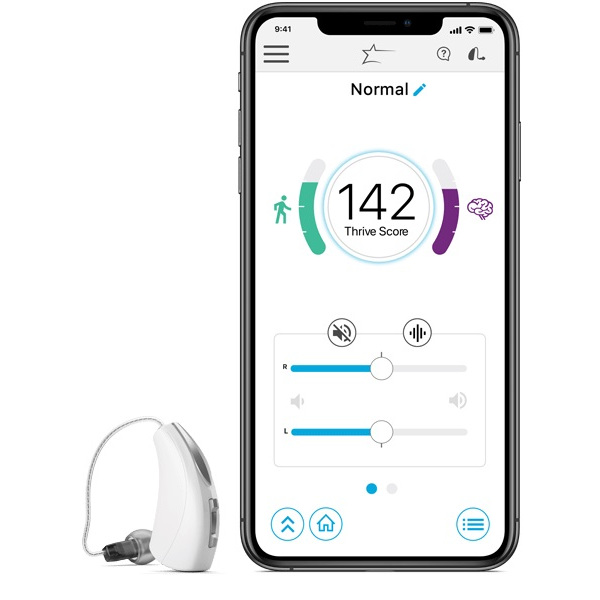 Thrive Hearing Control App