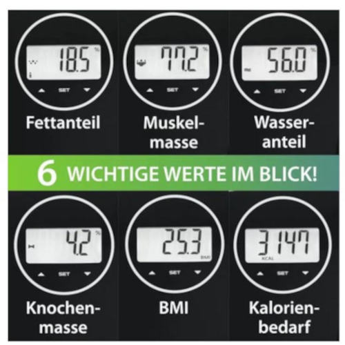 2. Körperanalysewaage  ADE BA2103-1 Nova