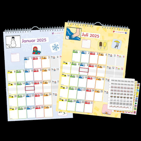 2. Pictogenda Wandkalender 2025 METACOM