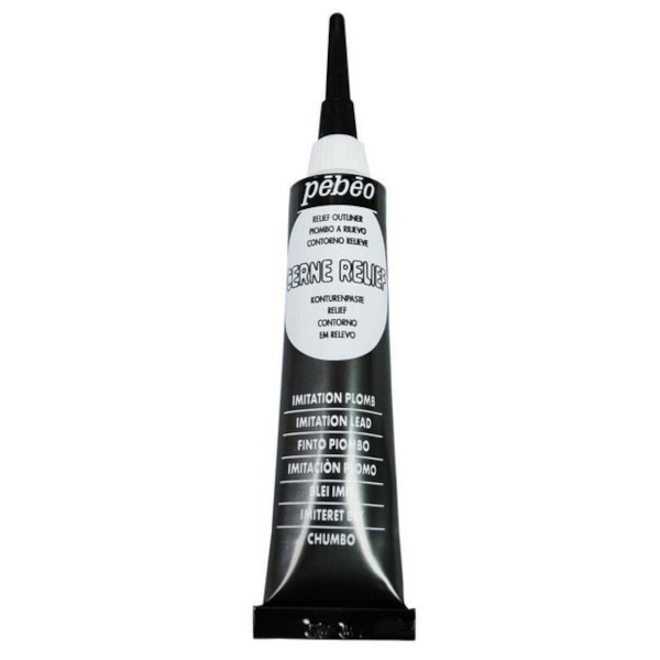 2. pébéo Vitrail Konturenpaste