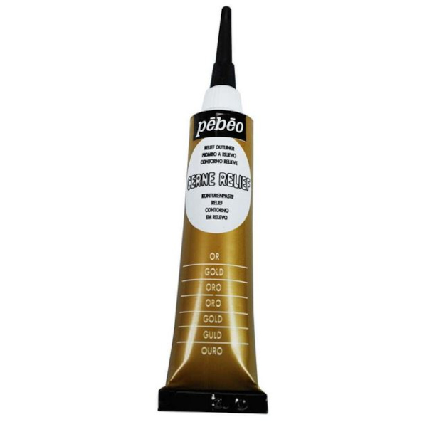 3. pébéo Vitrail Konturenpaste
