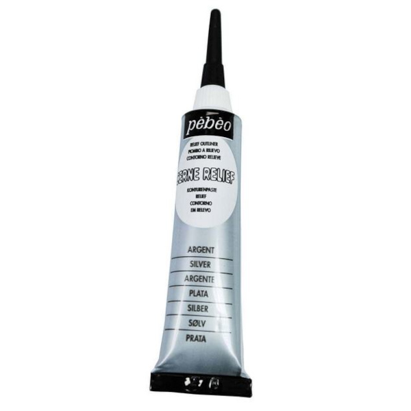 4. pébéo Vitrail Konturenpaste