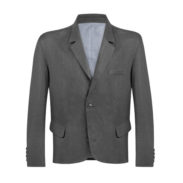 REGULAR-FIT JACKET AUS SCHURWOLL-MIX