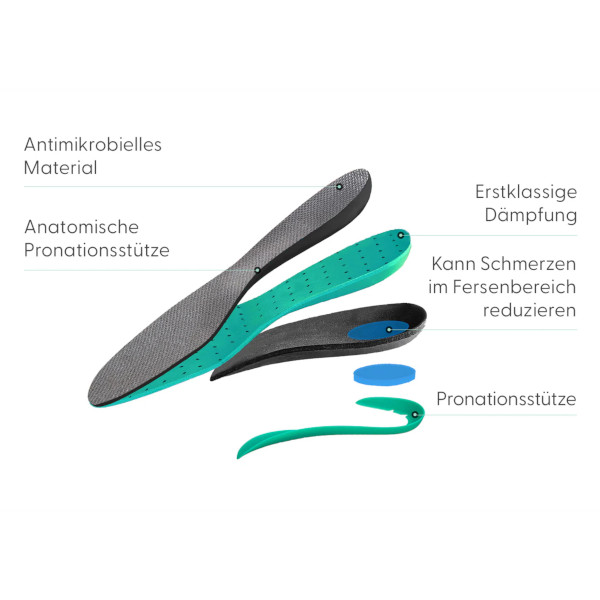 2. Saturn Hands-Free adaptive Herren Leder Sandale
