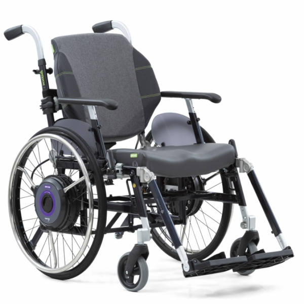 2. @Work am Rollstuhl montiert