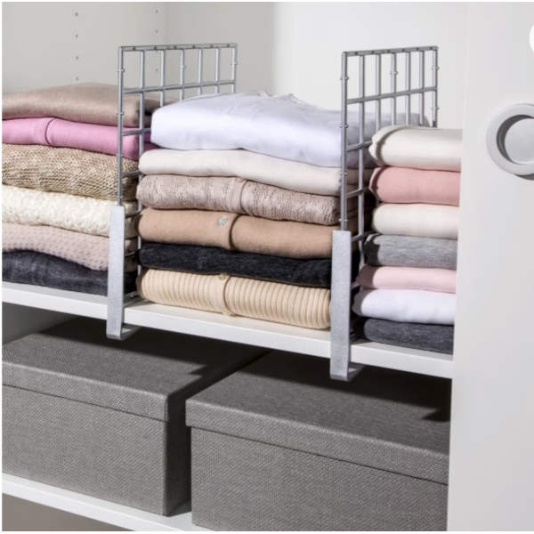 Kleiderschrank-Organizer, Regaltrenner, 2 Stück