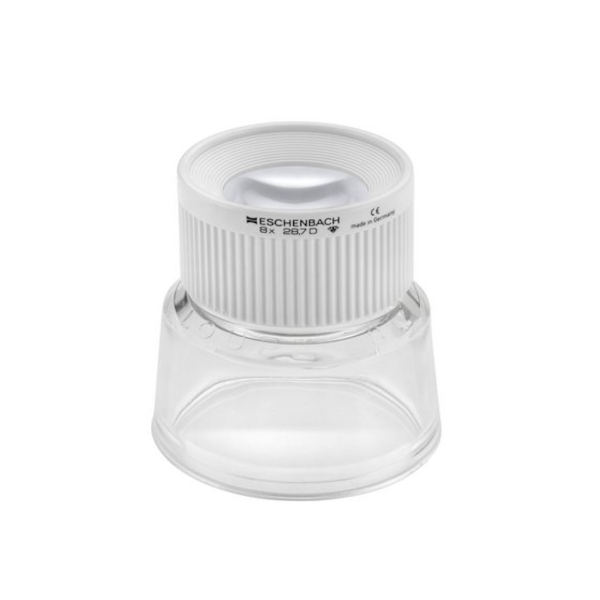 2. Asphärische Standlupe 25 mm