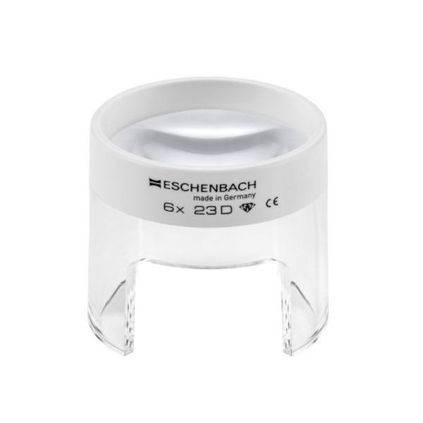 3. Asphärische Standlupe 50 mm