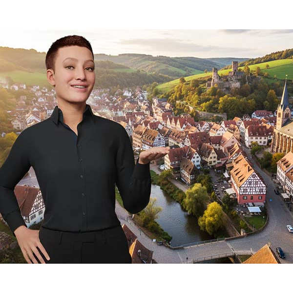 Gebärdensprach-Avatar
