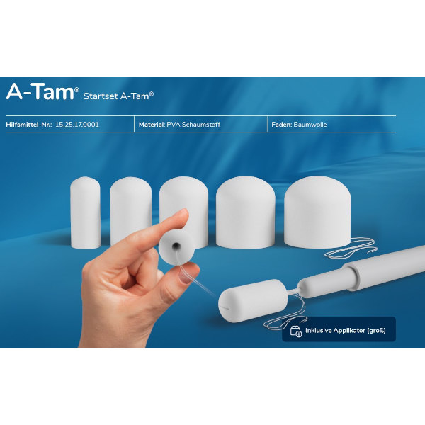 6. PVA-Anal-Tampon inklusive Applikator