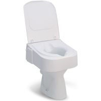 Toilettensitzerhöhung TSE 150 ohne Armlehne<br />Toilettensitzerhöhung TSE 150 mit Armlehne