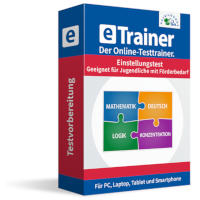 Testtraining für Jugendliche mit Förderbedarf - niedrigschwellig - Online-Testtrainer